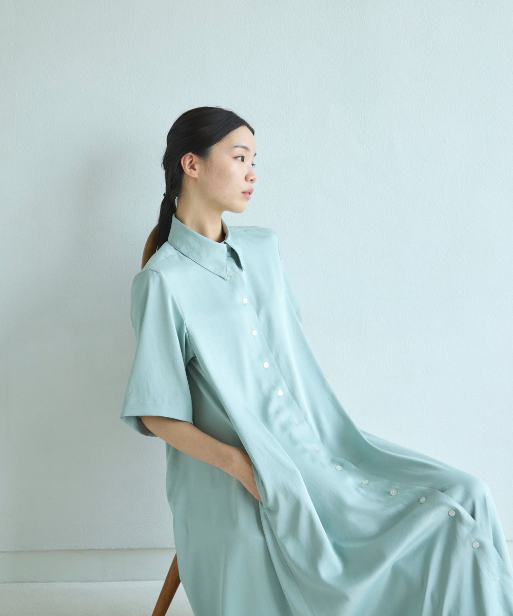 foufou ダブルカラーレトロワンピース 送料 無料