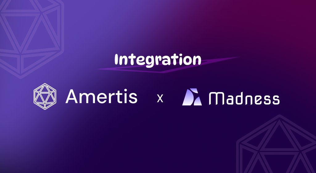 🔔 NEW INTEGRATION 🔔

Amertis now routes through Madness Dex. It only gets crazier from here:

Wild trades ✅
Seamless experience ✅

Proudly brought to you by <a href="/AmertisExchange/">Amertis</a> and <a href="/MadnessExchange/">Madness | Based on Monad</a>.

Only on <a href="/monad_xyz/">Monad ⨀</a>.