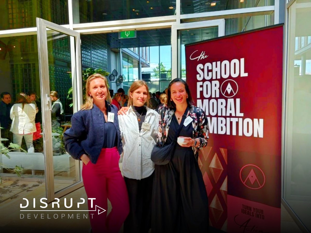 Disrupt_Dev's tweet image. On June 11, Disrupt Development was proudly represented at the Profit for Good Conference by Kelly, Anna-Lena, and Nina, who joined fellow changemakers to explore bold governance models and entrepreneurial approaches.

#ProfitforGoodConference
#DisruptDevelopment