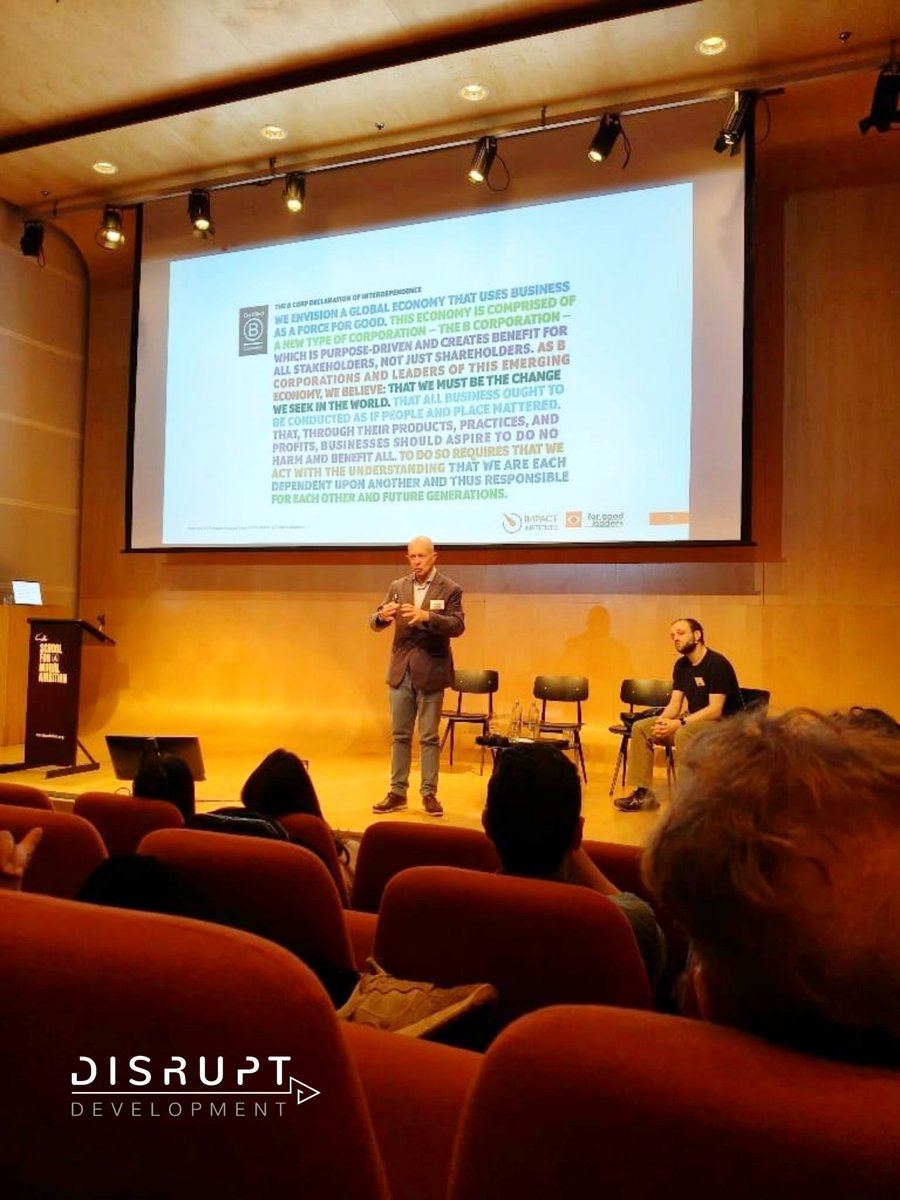 Disrupt_Dev's tweet image. On June 11, Disrupt Development was proudly represented at the Profit for Good Conference by Kelly, Anna-Lena, and Nina, who joined fellow changemakers to explore bold governance models and entrepreneurial approaches.

#ProfitforGoodConference
#DisruptDevelopment