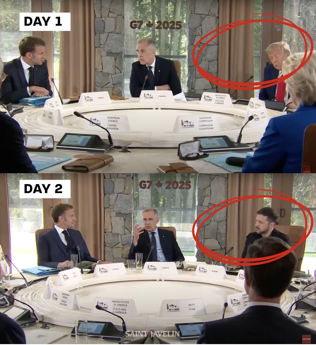 Раскрыта тайна скоропостижного отъезда Трампа с саммита G7. Нужно было освободить место для настоящего лидера свободного мира.