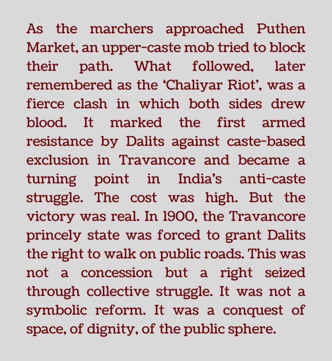 Today, June 18th marks the death anniversary of fierce anti-caste warrior Ayyankali, who taught us that the path to annihilation of caste doesn’t lie in negotiating &amp; pleading concessions from rulers but through uncompromising organised struggle of the masses! 

NBS TG statement-