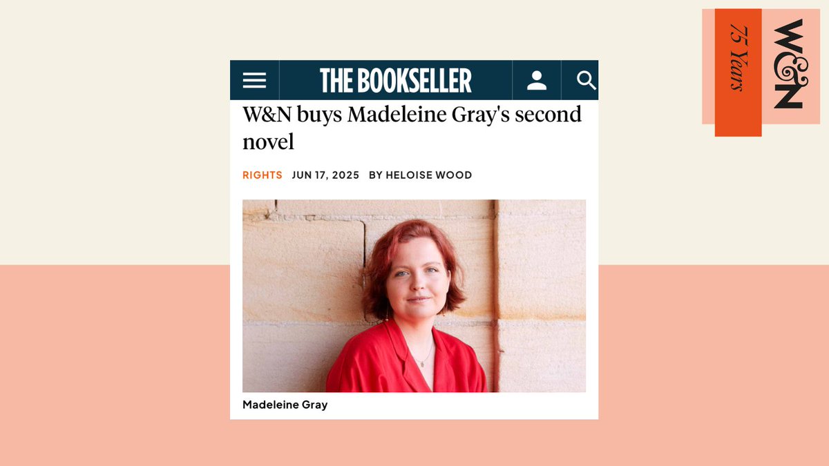 wnbooks's tweet image. We're delighted to announce W&N's acquisition of the brilliant new novel from the author of Green Dot, Madeleine Gray.
Deeply moving and wildly funny, Chosen Family is forthcoming in 2026 🎉