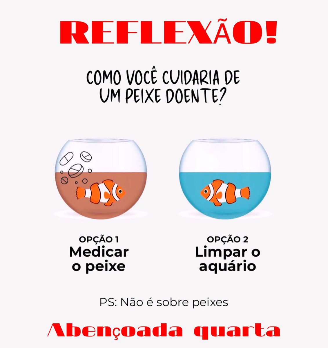 Amados 
“Tenha cuidado com o que você pensa, pois a sua vida é dirigida pelos seus pensamentos.” Provérbios 4,23
🤲🙏🙌TERAPIA ESPIRITUAL contra DEPRESSÃO❤️‍🩹❤️‍🩹❤️‍🩹
Quarta, espero vocês, ao vivo,  8 horas da manhã pela RÁDIO 📻 no programa MOMENTO DE FÉ!!!
Ou pelo SPOTIFY (Gravado)