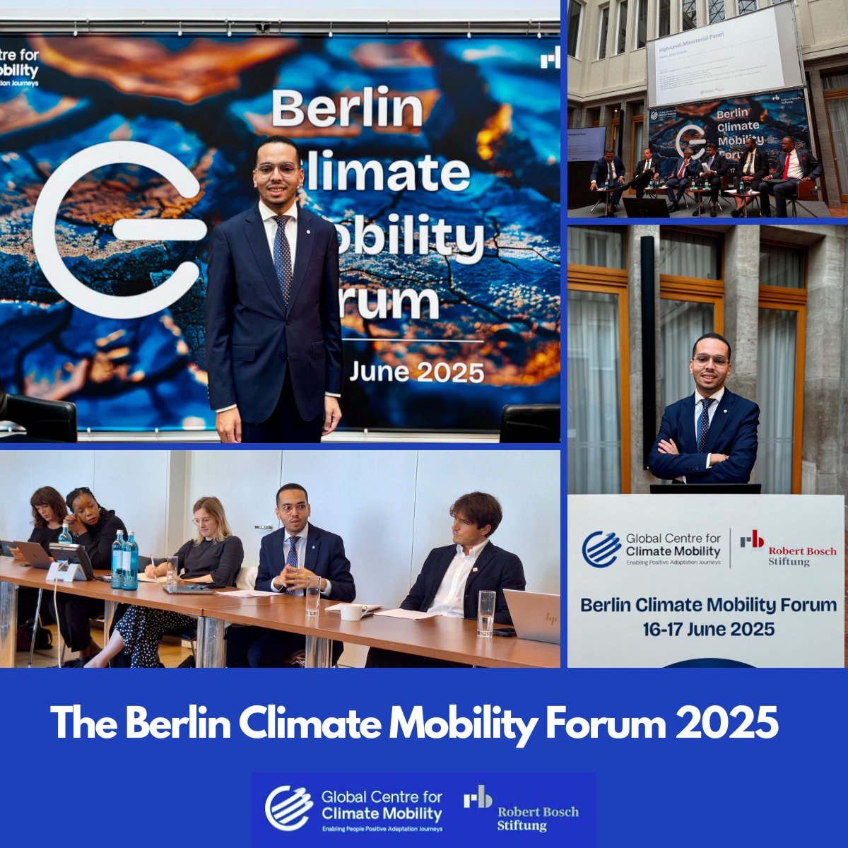 I was honored to represent the Union for the Mediterranean (<a href="/UfMSecretariat/">Union for the Mediterranean</a> ) at the Berlin Climate Mobility Forum 2025 (<a href="/GCCMobility/">Global Centre for Climate Mobility</a>), where I contributed to the workshop “Mediterranean Crossroads – Climate Mobility and Regional Resilience.” I shared insights on how the UfM is
