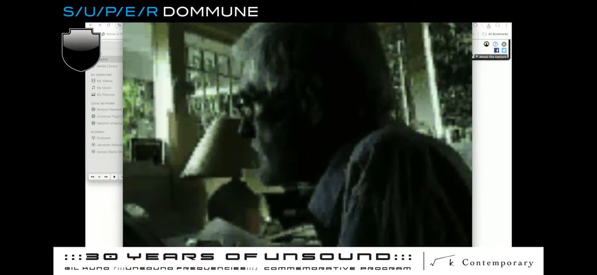 SUPER #DOMMUNE 2025/06/18 「30 Years of Unsound」&amp;｢A Colourful Storm Presen... 
youtube.com/live/F5G1nfsCe… <a href="/YouTube/">YouTube</a>より
ティモシー・リアリー？？