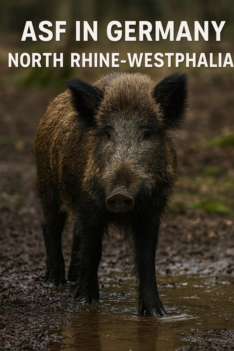 ASF Detected in North Rhine-Westphalia: Germany Confirms New Wild Boar Case: swineweb.com/latest-swine-n…