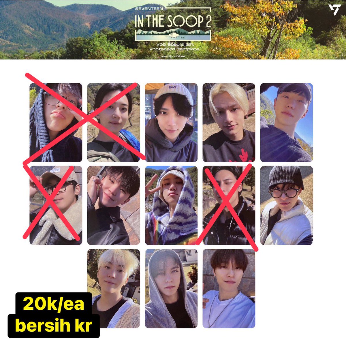 wonmoneyy's tweet photo. ❌ Not on Hand
❌ EMS Tax (6k-7k)
✅ Fix Dapat
✅ DP Kecil

tags: wts seventeen its in the soop 2 joshua happy new burstday ina jeonghan joshua dk the8 dino hoshi woozi vernon seungkwan https://t.co/66koRZjgEy