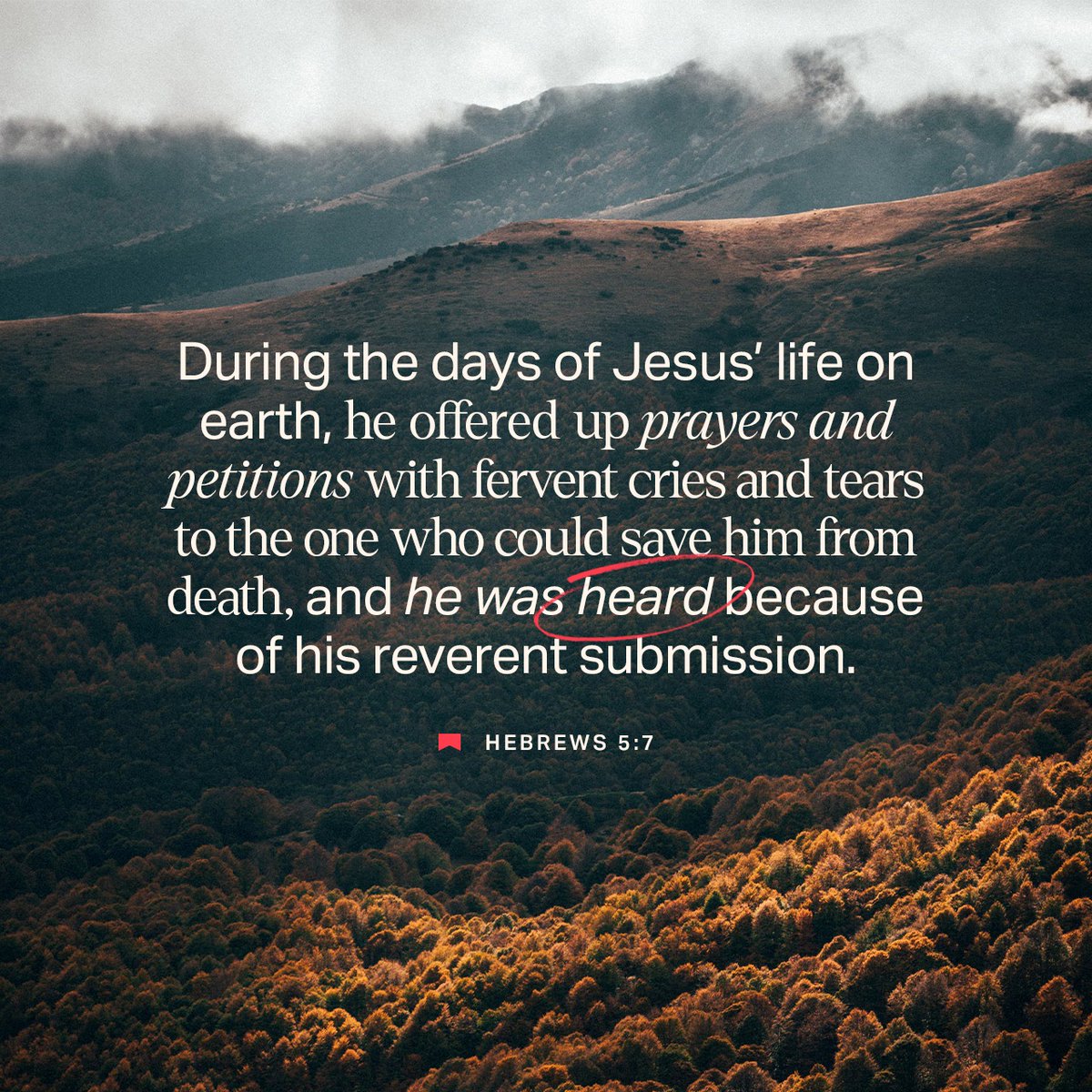 Hebrews 5:7