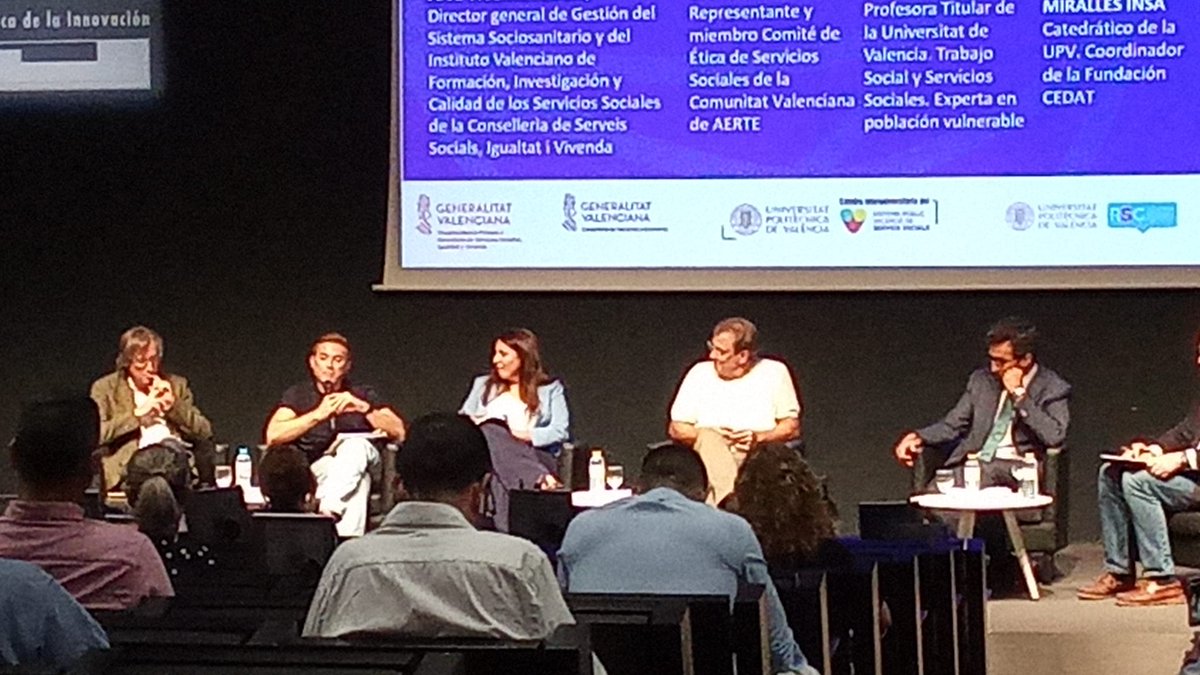 Máster RSC UPV (@masterrscupv) on Twitter photo <a href="/generalitat/">Generalitat</a> <a href="/AERTE_CV/">AERTE</a> <a href="/UV_EG/">Universitat València</a> <a href="/UPV/">Universitat Politècnica de València</a> <a href="/SPVSS_UPV/">SPVSS UPV</a> <a href="/GVAhisenda/">GVA Hisenda</a> <a href="/Corresponsables/">Corresponsables</a> <a href="/adeupv/">ADE UPV</a> <a href="/CEGEA_UPV/">CEGEA</a> <a href="/gabrigarmar/">Gabriel García Martínez</a> <a href="/LupeOrea/">Lupe Orea</a> <a href="/Consum/">Consum</a> <a href="/CatedraAndersen/">Cátedra Andersen UPV</a> <a href="/FundacionCEDAT/">Fundación CEDAT</a> <a href="/OFontanillo/">Olivia Fontanillo</a> <a href="/JoseVteAnaya/">José Vicente Anaya</a> #JAnuario2025VAL
David Taroncher <a href="/AERTE_CV/">AERTE</a>: "La sostenibilidad en servicios sociales es tener claro quiénes somos y qué hacemos. La colaboración público-privada se lleva haciendo toda la vida. Para que sea escalable se necesita seguridad jurídica y que las entidades cumplan"
➕👇 <a href="/generalitat/">Generalitat</a> <a href="/AERTE_CV/">AERTE</a> <a href="/UV_EG/">Universitat València</a> <a href="/UPV/">Universitat Politècnica de València</a> <a href="/SPVSS_UPV/">SPVSS UPV</a> <a href="/GVAhisenda/">GVA Hisenda</a> <a href="/Corresponsables/">Corresponsables</a> <a href="/adeupv/">ADE UPV</a> <a href="/CEGEA_UPV/">CEGEA</a> <a href="/gabrigarmar/">Gabriel García Martínez</a> <a href="/LupeOrea/">Lupe Orea</a> <a href="/Consum/">Consum</a> <a href="/CatedraAndersen/">Cátedra Andersen UPV</a> <a href="/FundacionCEDAT/">Fundación CEDAT</a> <a href="/OFontanillo/">Olivia Fontanillo</a> <a href="/JoseVteAnaya/">José Vicente Anaya</a> #JAnuario2025VAL
David Taroncher <a href="/AERTE_CV/">AERTE</a>: "La sostenibilidad en servicios sociales es tener claro quiénes somos y qué hacemos. La colaboración público-privada se lleva haciendo toda la vida. Para que sea escalable se necesita seguridad jurídica y que las entidades cumplan"
➕👇