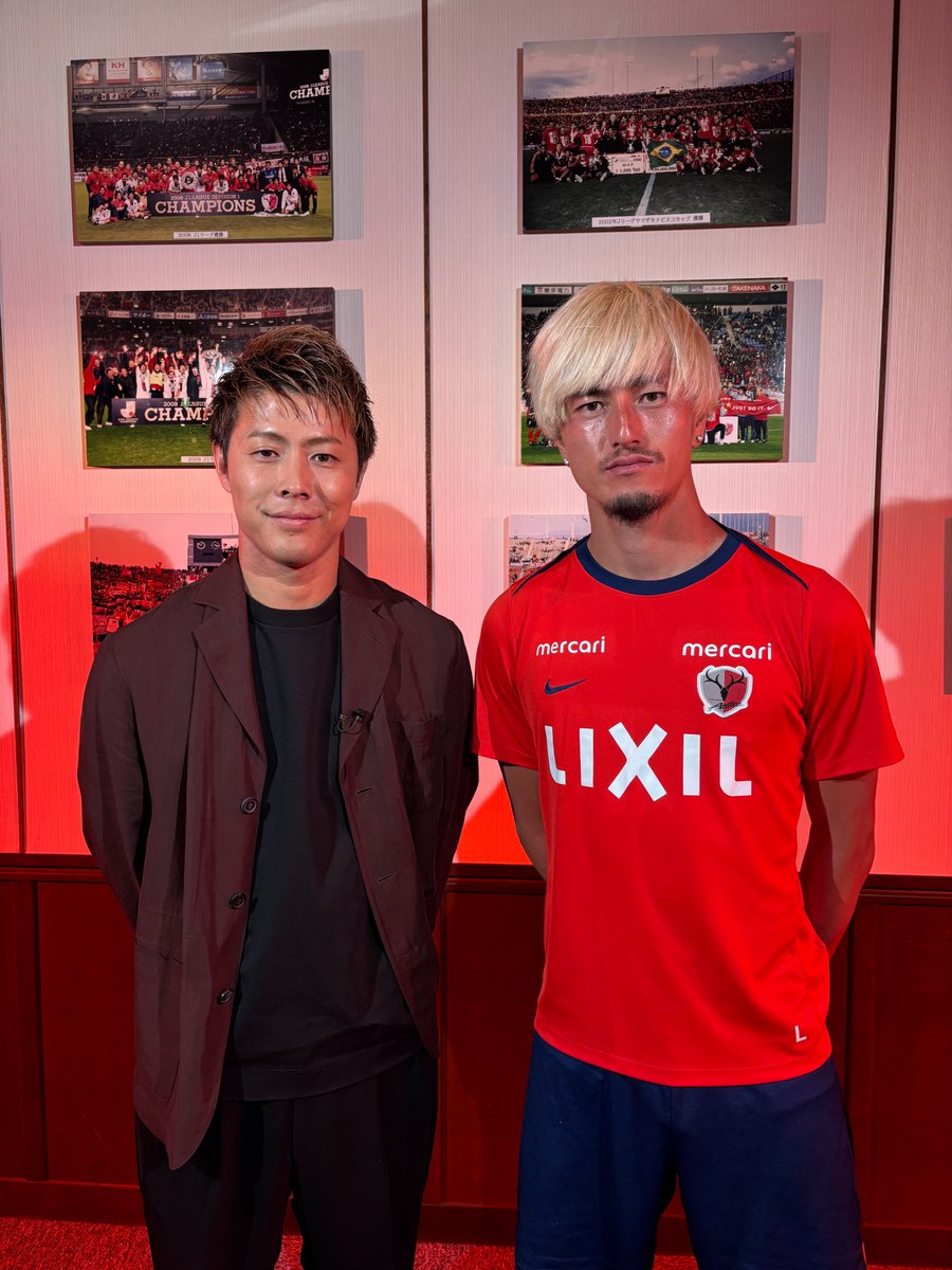 近日公開📺 ＼ 現在 #J1 で首位を走る #鹿島アントラーズ の象徴