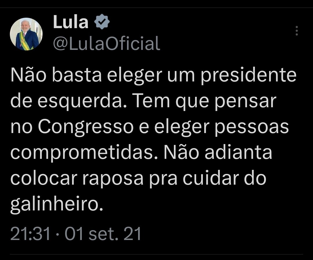 LULA TEM RAZÃO!!!