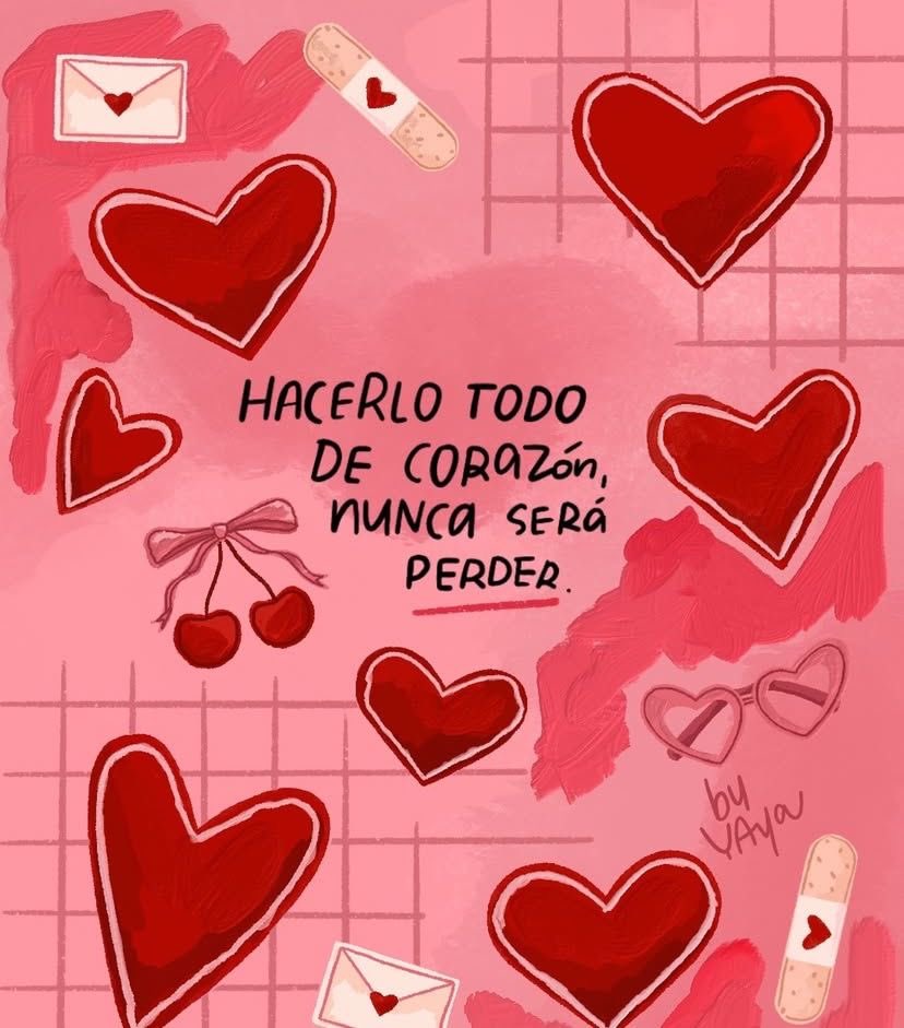 Hagan todo de corazón ♥️