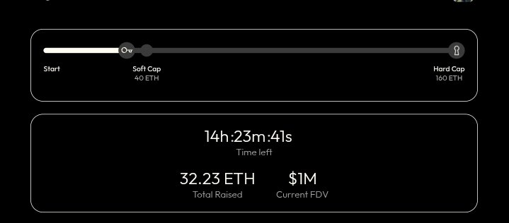 <a href="/useBackroom/">Backroom</a> 's $ROOM COMMUNITY SALE IS LIVE WITH A SOFT CAP OF 40 ETH AND A HARD CAP OF 160 ETH.
32.23 ETH ALREADY RAISED AFTER NEARLY 10HOURS SINCE SALE BEGAN. WITH 14 MORE HOURS TO GO WHAT DO YOU THINK IS GOING TO HAPPEN? 

DROP YOUR COMMENTS <a href="/virtuals_io/">Virtuals Protocol</a> <a href="/KaitoAI/">Kaito AI 🌊</a> ARE WATCHING