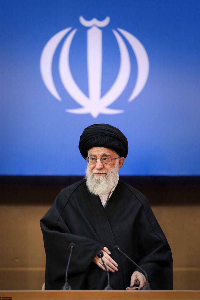 🔹

🇮🇷🔹️ ملخص كلمة قائد الثورة الإسلامية أشاد بثبات الشعب الإيراني وشجاعته والتزامه بالمواعيد في مواجهة عدوان النظام الصهيوني/ آية الله خامنئي: