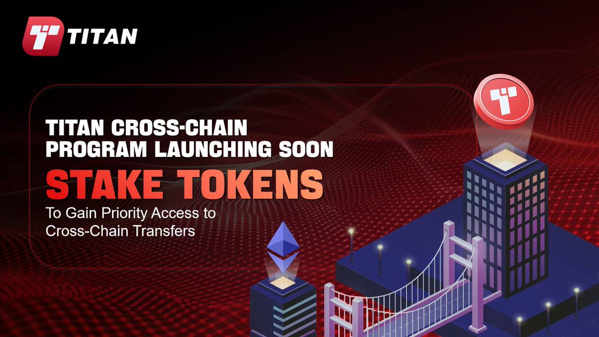 🚀 Titan Cross-Chain Program is Coming Soon!

Stake your tokens in the currently active mining event to gain priority access to cross-chain functionality.

📢 More details will be announced shortly — stay tuned!