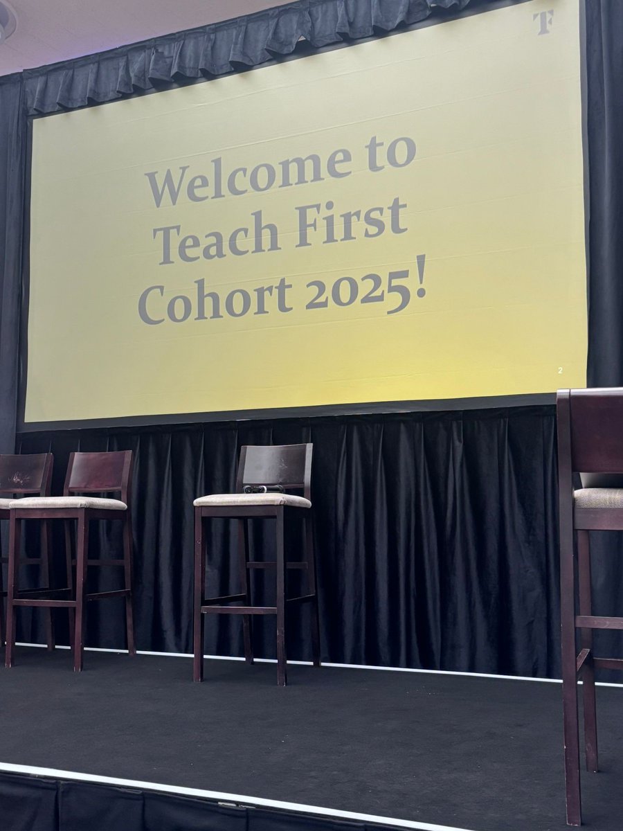 So proud of our incredible Year 7s today who spoke confidently in front of 234 Teach First teachers at a conference! 👏🎤 What an inspiring and courageous group of young voices. 🌟