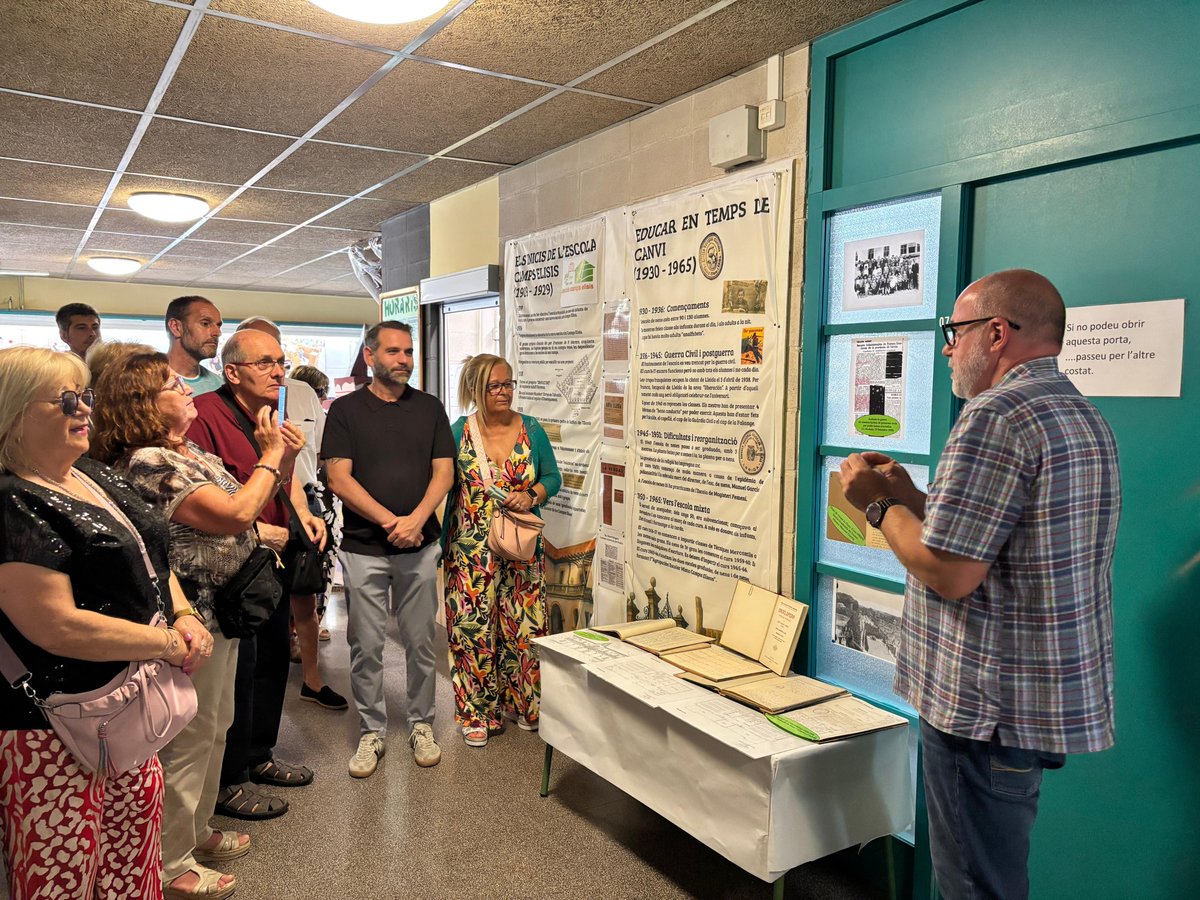 🔊L’Escola Camps Elisis de #Lleida ha celebrat avui l’acte de celebració del seu centenari 1925-2025 
<a href="/ElisisEscola/">Escola Camps Elisis</a> <a href="/educaciolleida/">Àrea d'Educació</a>