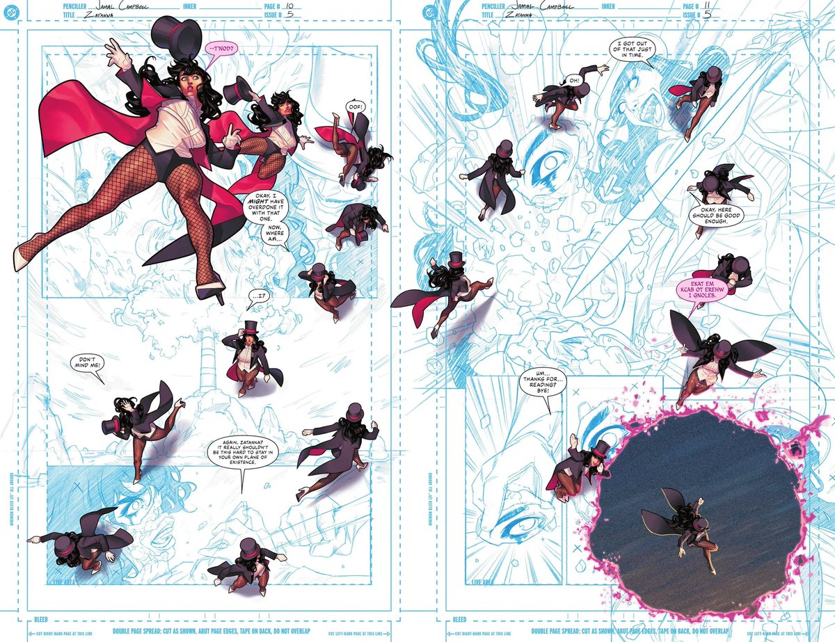 One of the coolest things I've seen a character do with metafictional abilities she just like mr.mxy and gwenpool