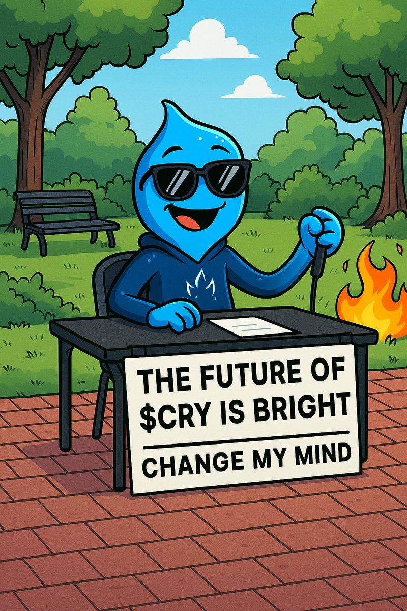 The Future of $CRY is bright!! 😎

Change my mind! 😏

#Crofam #Cronos