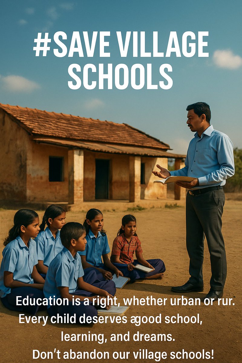 #SaveVillageSchools