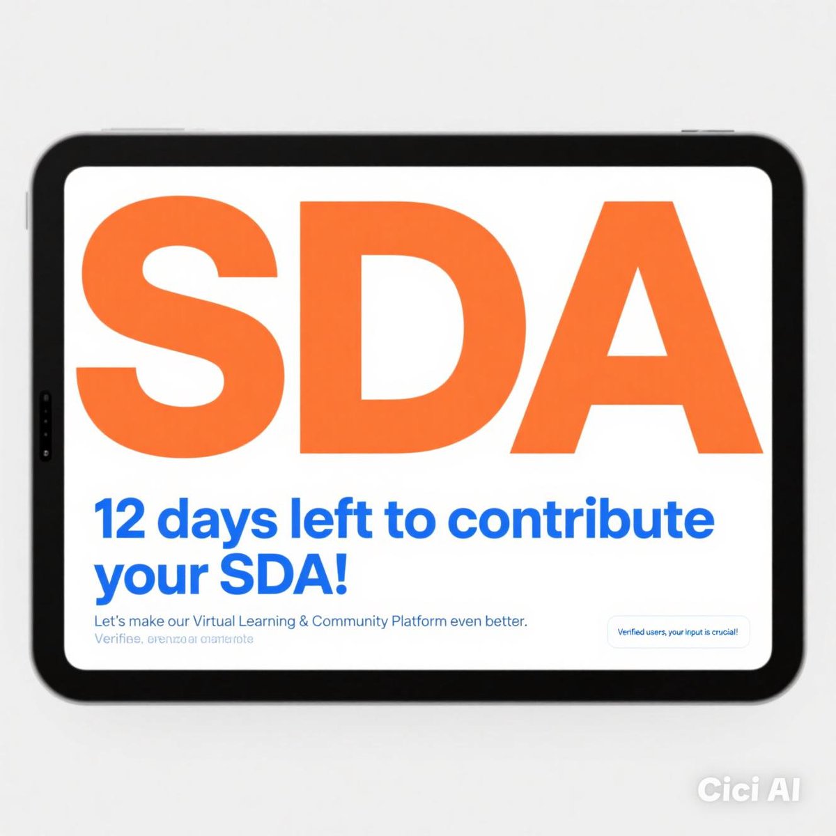 Ria0952's tweet image. ⏳ 12 days left to contribute your SDA!  Let&apos;s make our Virtual Learning &amp;amp; Community Platform even better. Verified users, your input is crucial!
sidrastart.com/project/20e99b…

@maljefairi @vlacp36 @Sglobalgames
@sidrachain
 #SDA #VirtualLearning #Community