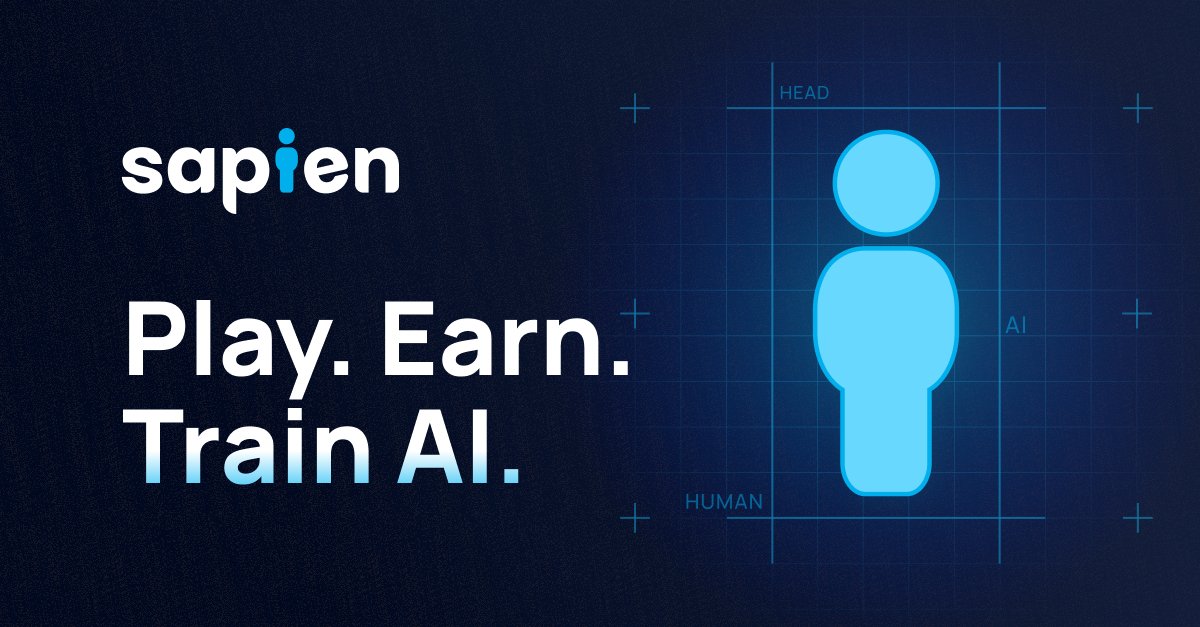 【嘴撸之 <a href="/JoinSapien/">Sapien</a> 】

作为 <a href="/cookiedotfun/">Cookie DAO 🍪</a> 上的第二个SNAP项目，仔细了解一下还是挺强的。

本文详细介绍一下 <a href="/JoinSapien/">Sapien</a> 是做什么的：

Sapien 是一个去中心化数据标注平台，让全球参与者（“AI Workers” 或 “Sapiens”）通过手机完成任务，为 AI 模型贡献高质量训练数据，并获得即时奖励（如