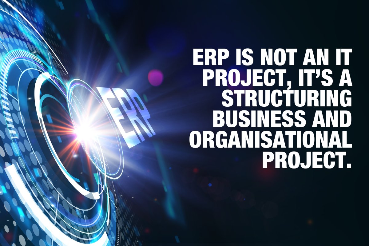 ERP is not an IT project, it’s a structuring business and organisational project. It impacts the whole company and without adoption it is just a miss-used tool. Time to change to SAP Business One?  Talk to our experts today!
d36.co/1bW4v #sapbusinessone #sap #erp