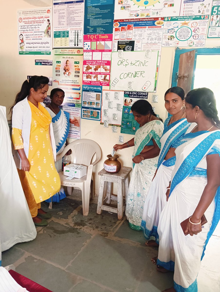 GabbetaHwc's tweet image. &quot;Stop Diarrhea Campaign&quot; @A_ArogyaMandir @CHFW_NHMTG @MoHFW_INDIA @TelanganaHealth