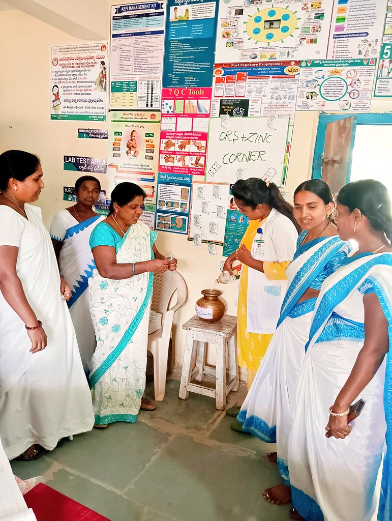 GabbetaHwc's tweet image. &quot;Stop Diarrhea Campaign&quot; @A_ArogyaMandir @CHFW_NHMTG @MoHFW_INDIA @TelanganaHealth