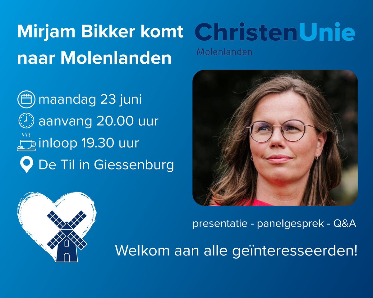 ChristenUnie Molenlanden (@cumolenlanden) on Twitter photo 