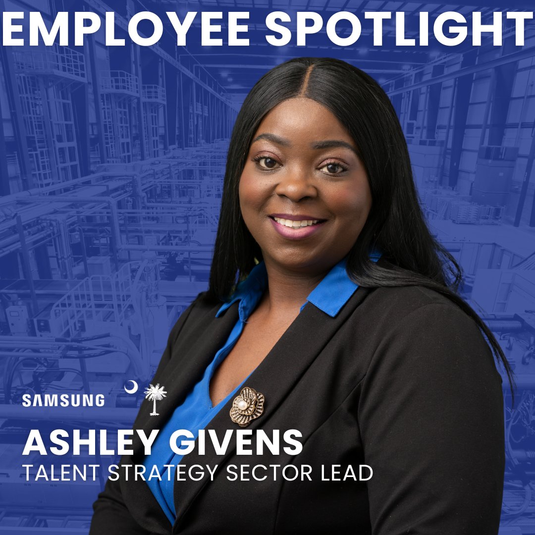 SamsungSC's tweet image. “Being a part of telling someone they got the job is the best part of my role,” Ashley shared. “And I really value how many opportunities there are for associates to grow here.”

We’re lucky to have you on the team, Ashley! #SamsungSC