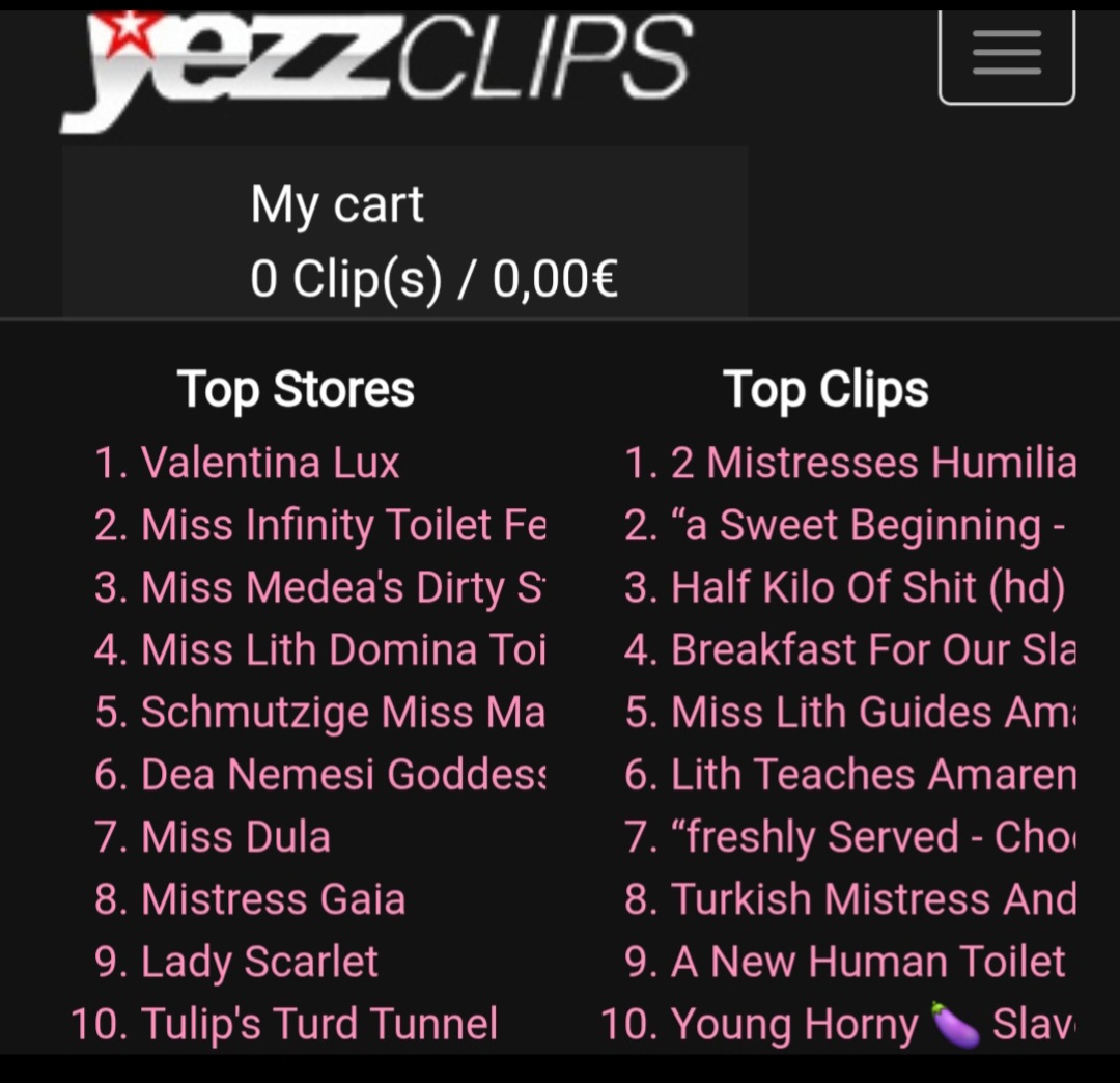 Tulip’s Turd Tunnel is now a top-10 store on Yezzclips.