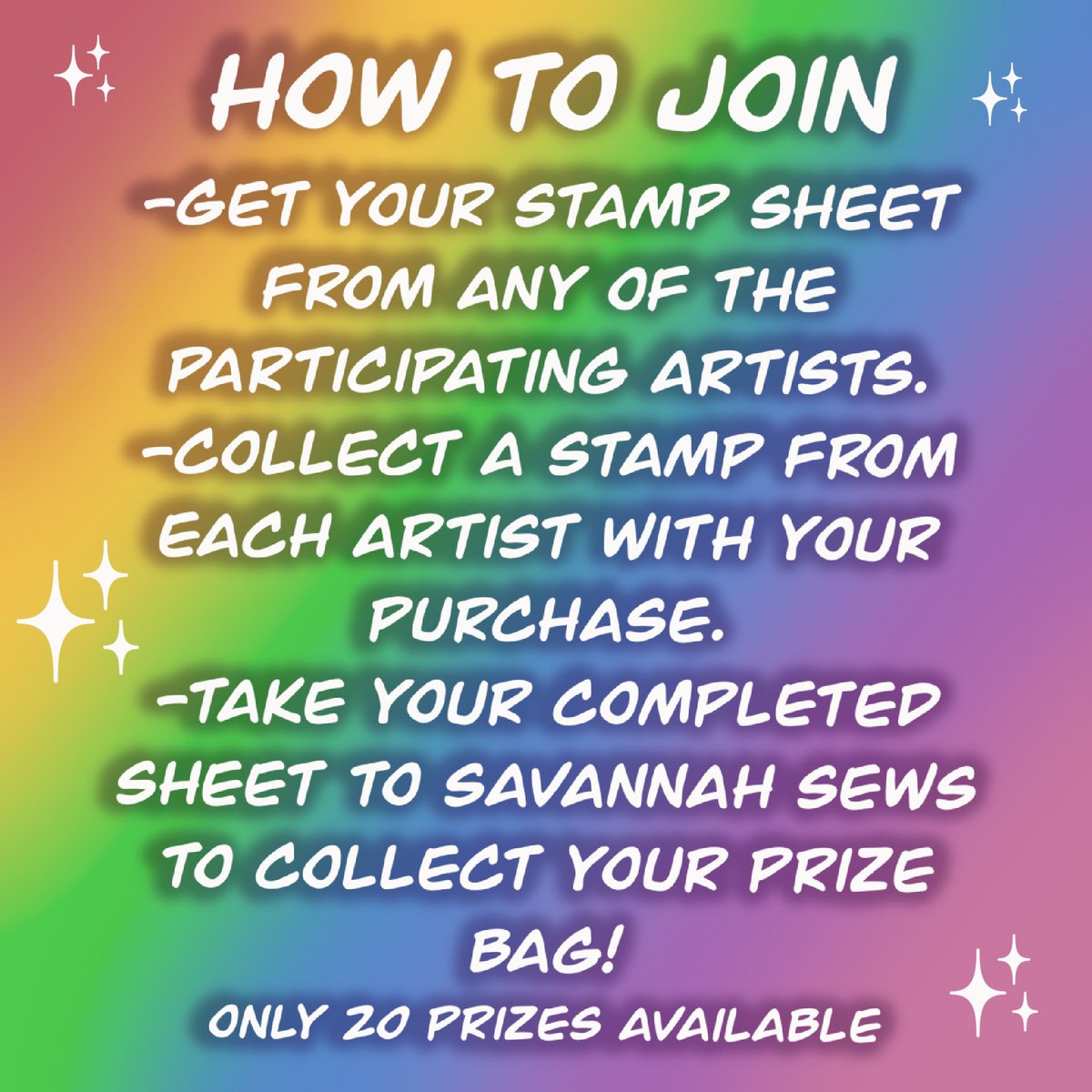 Join the Rainbow Anime Stamp Rally this Saturday at Mamchester MEGA Geek Fayre!

Grab a stamp sheet from any of the members and get collecting. Then once you've got each stamp you can collect you back of EXCLUSIVE prizes!!