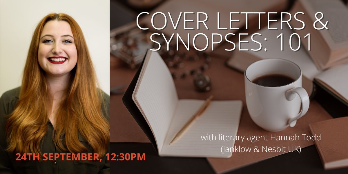 You’re ready to start sending your #book to literary agents. So what do you need to think about to make sure your covering letter &amp; synopsis represent your story? Find out from #literaryagent <a href="/PalindromeTodd/">Hannah</a> from <a href="/JanklowUK/">Janklow & Nesbit UK</a> 

Book now: writersandartists.co.uk/events-and-cou…
