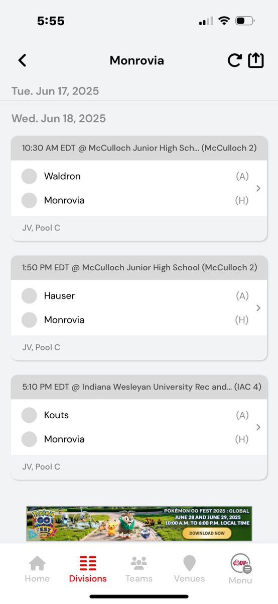 Day2 at IWU begins in one hour. Varsity open vs Southmont. JV at 10:30 vs Waldron. Rest of day schedule attached. Stats from last night varsity win vs Heritage Heights attached as well. Go Dawgs