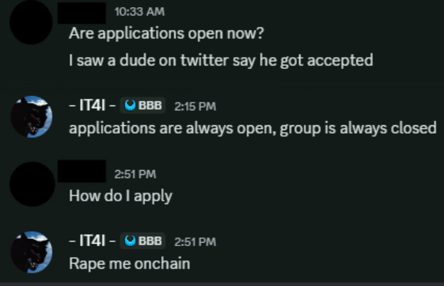 Apply with your wallet.