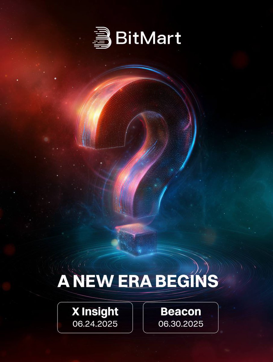 Styler_Walker's tweet photo. 👀 @BitMartExchange Something is coming…
Not one. But two.
AI meets Web3 — and changes everything.
Are you ready to meet your new crypto superpowers?
🔥 Stay tuned: June 24 & June 30
#BitMart #XInsight #Beacon #BitMartGPT #BitMartChatGPT #BitMartXInsight #AITrading #Web3 #ComingSoon