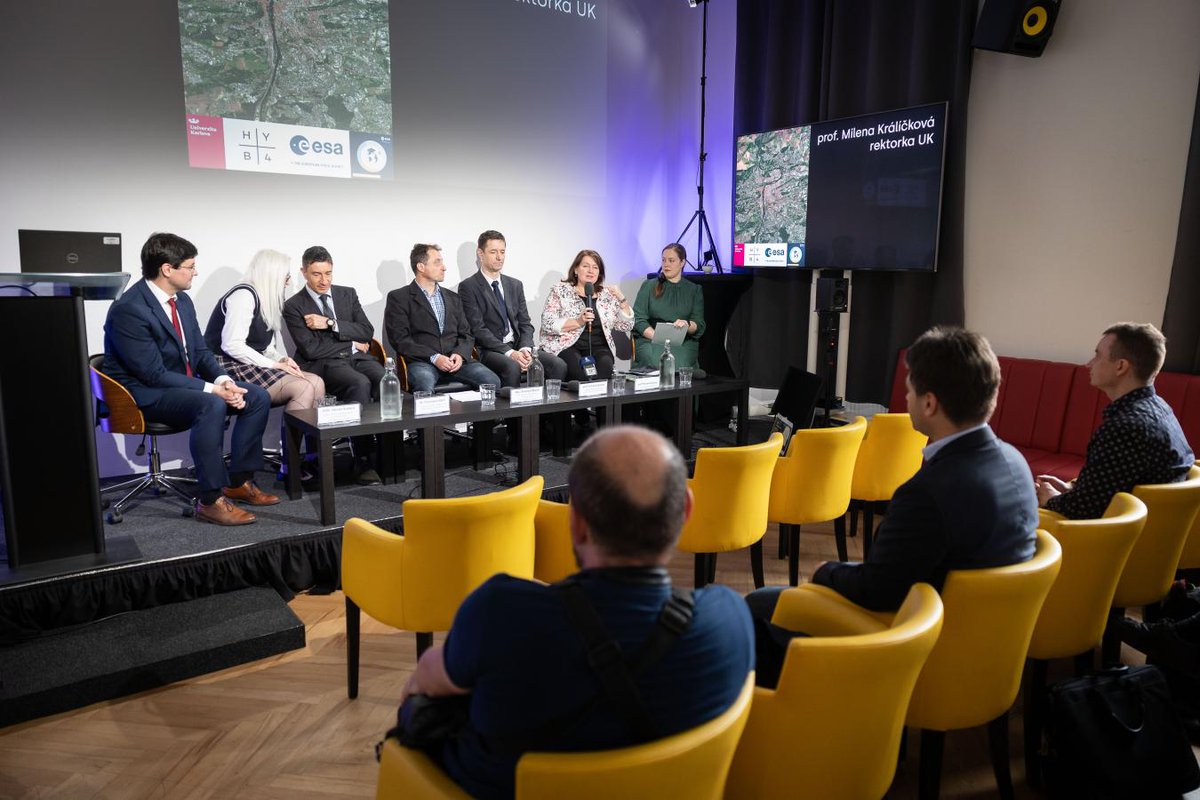 ESA Earth Observation (@esa_eo) on Twitter photo News for Earth Observation education in Europe: <a href="/esa/">European Space Agency</a> has awarded Charles University the lead role of the pan-European EO Training Academy.
On 28 May, the university also inaugurated a new inter-faculties centre in Prague🇨🇿 joined by Czech, Italian and ESA representatives. News for Earth Observation education in Europe: <a href="/esa/">European Space Agency</a> has awarded Charles University the lead role of the pan-European EO Training Academy.
On 28 May, the university also inaugurated a new inter-faculties centre in Prague🇨🇿 joined by Czech, Italian and ESA representatives.