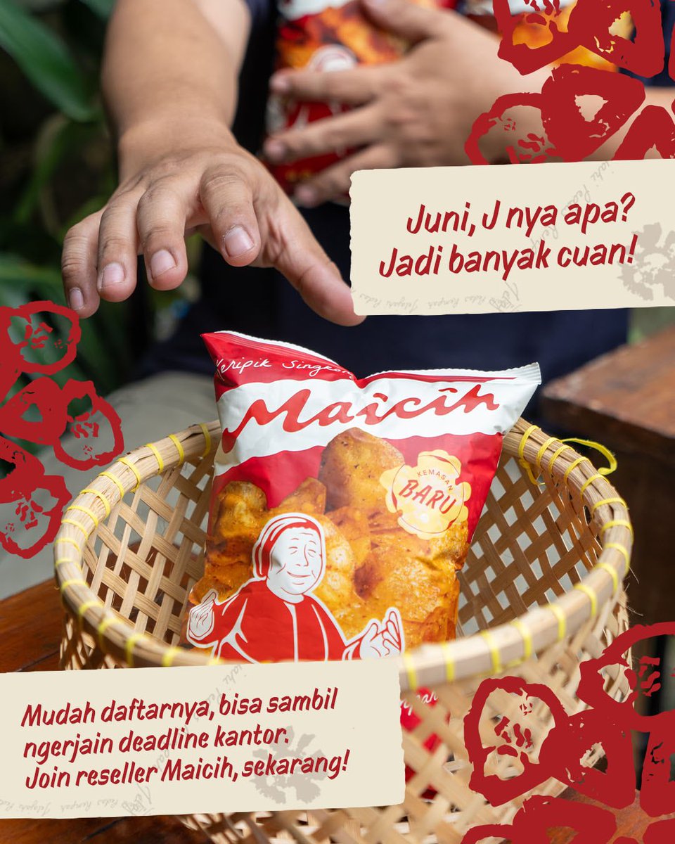 Yakin cuma mau ambil satu Maicih?

Biar kejadian “Jadi banyak cuan”, ambil sepuasnya aja Cu!
Jadi reseller itu fleksibel banget, bebas ambil produk sesuka kamu sambil #JelajahiPedasRempah bareng Maicih.

Kalo nggak percaya bisa langsung gabung di sini bit.ly/GrupResellerMa…
