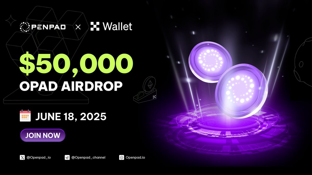 OpenPad AI (@openpad_io) on Twitter photo 🔥 It’s OFFICIAL – We’ve launched with OKX Wallet - <a href="/wallet/">OKX Wallet</a>!
📌 Join here now: web3.okx.com/ul/qa6RR4
We’re part of the powerful OKX Wallet squad alongside top-tier names like <a href="/RedbrickLand/">Redbrick</a>, <a href="/BASCAN_io/">BAS(BNB Attestation Service)</a>, <a href="/worldofdypians/">World of Dypians</a>, <a href="/allo_xyz/">ALLO</a>.
💵 A total of $50,000 in $OPAD rewards is 🔥 It’s OFFICIAL – We’ve launched with OKX Wallet - <a href="/wallet/">OKX Wallet</a>!
📌 Join here now: web3.okx.com/ul/qa6RR4
We’re part of the powerful OKX Wallet squad alongside top-tier names like <a href="/RedbrickLand/">Redbrick</a>, <a href="/BASCAN_io/">BAS(BNB Attestation Service)</a>, <a href="/worldofdypians/">World of Dypians</a>, <a href="/allo_xyz/">ALLO</a>.
💵 A total of $50,000 in $OPAD rewards is
