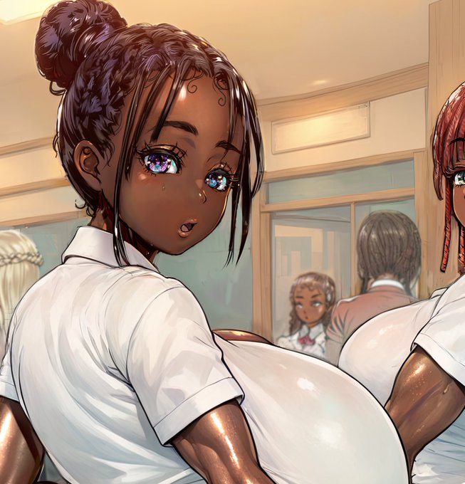 長期的に進めてる企画なので、けっこう顔が変わってしまう…
というわけで初期立ち絵の顔をちょっと手直し。
まあこういうのは直してばかりだと永遠に完成しないので、ほどほどにします! 