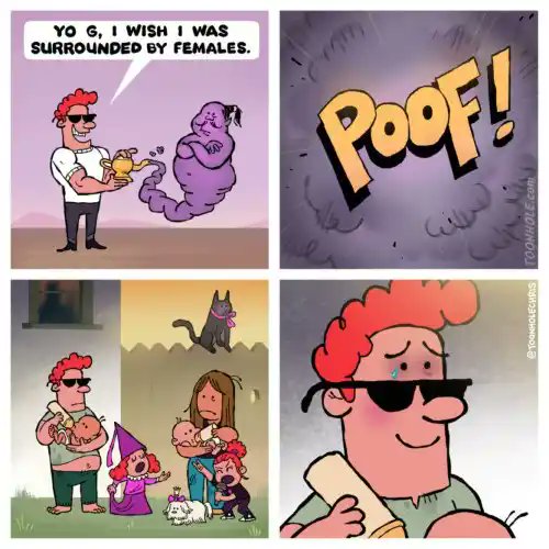 TheWeirdcrap's tweet image. Featured at TheDaily Demented Comics is the bizarre world of Toonhole.com!
#TheWeirdcrap #EdgyHumor #TwistedHumor #DarkHumor #SnarkyComics #FunnyButDark
theweirdcrap.com/short-attentio…