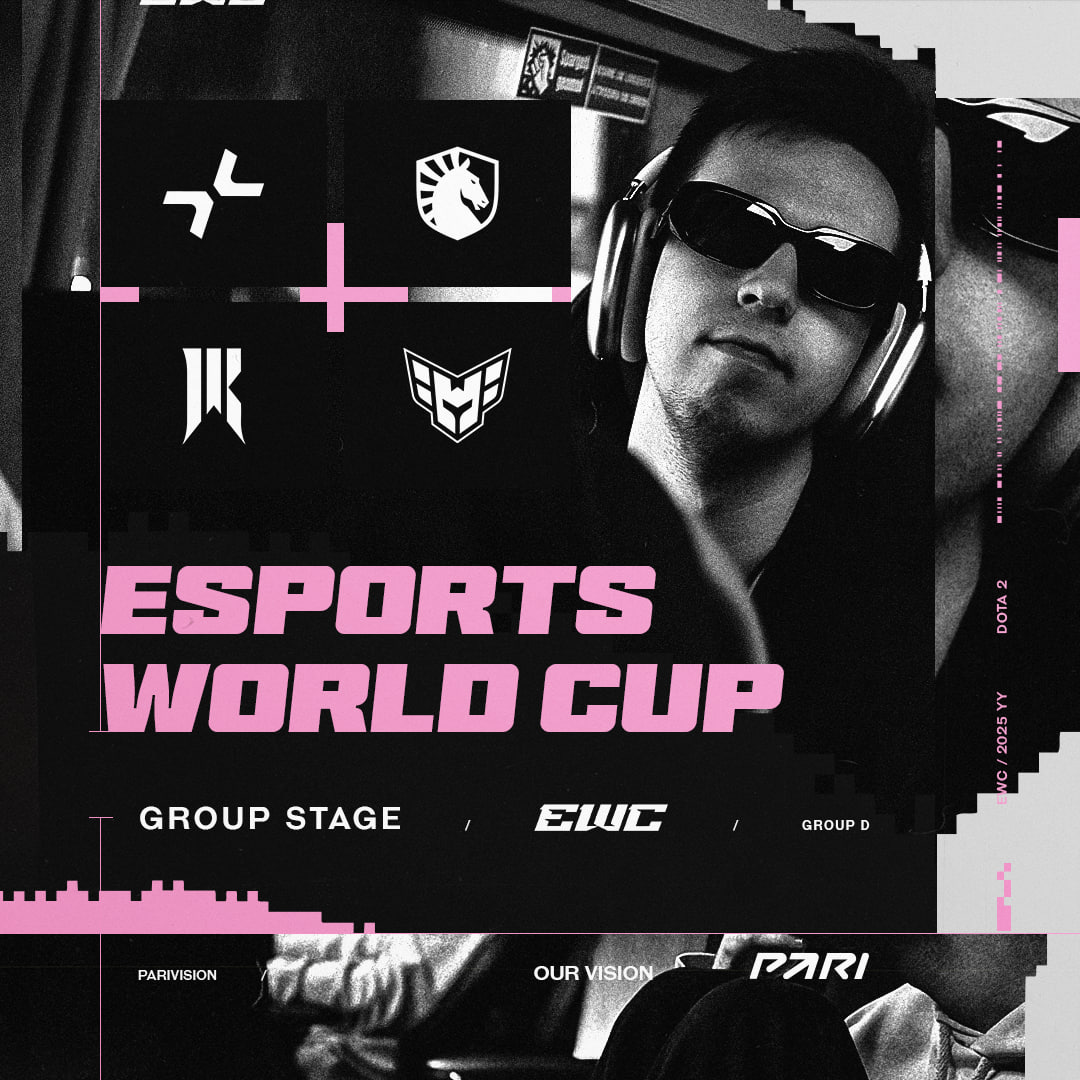 ⚡️Esports World Cup 2025 groups have been announced!

🔥 The tournament starts on July 8 in Group D. Meet us in hot Riyadh!