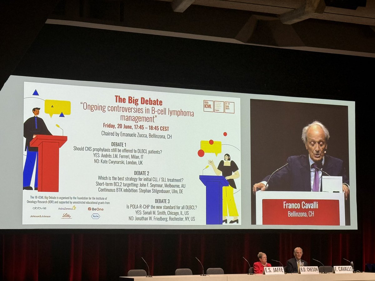 vit_prochazka's tweet image. Do not miss the BIG DEBATE in Lugano (CNS prophylaxis in DLBCL)! And before that check the Czech 🇨🇿randomized trial 💉🧠poster #278 by Dr Mocikova, Prague 👏