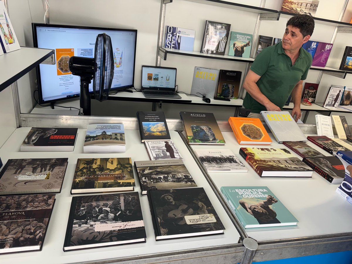 As publicacións da Deputación están presentes na Feira do Libro de Ourense!
Non deixes de pasar e consultar pola caseta que temos no Parque de San Lázaro 
depourense.gal/gl/nova/deputa…