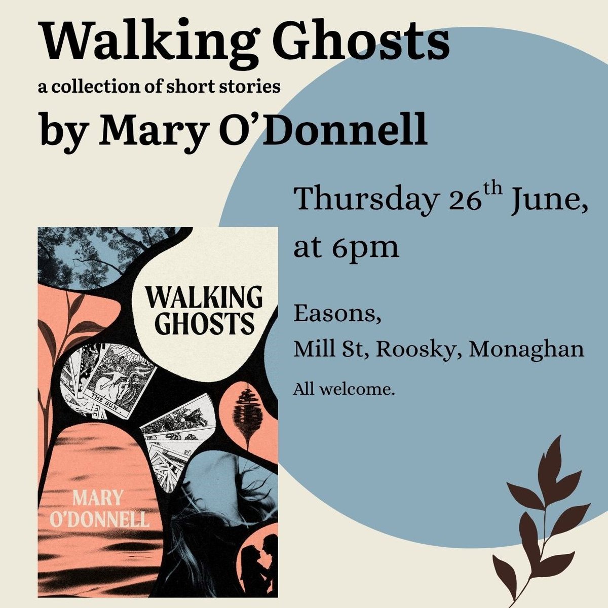 drop into <a href="/easons/">Eason</a> of #Monaghan next thursday and say Hi to Mary O'Donnell as she comes home to launch her new #book make sure you depart with a bought copy #writer #books #booklover #monaghan