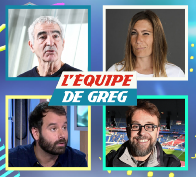 L'ÉQUIPE de Greg (@lequipedegreg) on Twitter photo 🎬LES CHRONIQUEURS DU JOUR🎬
Autour de <a href="/GregoryAscher/">Grégory Ascher</a> :
<a href="/RaymondDomenech/">Raymond Domenech</a>
<a href="/Emilie_Ros/">Emilie Ros</a>
<a href="/anthonyclement/">Anthony Clément</a>
<a href="/bruno_salomon/">Bruno Salomon ⚽🎙</a>
Sans oublier <a href="/AliciaDauby3/">Alicia Dauby</a> et <a href="/RaphaelSebaoun/">Raphael Sebaoun</a> pour toutes les infos foot' ⚽️
<a href="/JeanningrosJer/">Jeremy Jeanningros</a> sera là pour le Pourquoi ❓
<a href="/antoine_pino/">Pino</a> nous proposera son 🎬LES CHRONIQUEURS DU JOUR🎬
Autour de <a href="/GregoryAscher/">Grégory Ascher</a> :
<a href="/RaymondDomenech/">Raymond Domenech</a>
<a href="/Emilie_Ros/">Emilie Ros</a>
<a href="/anthonyclement/">Anthony Clément</a>
<a href="/bruno_salomon/">Bruno Salomon ⚽🎙</a>
Sans oublier <a href="/AliciaDauby3/">Alicia Dauby</a> et <a href="/RaphaelSebaoun/">Raphael Sebaoun</a> pour toutes les infos foot' ⚽️
<a href="/JeanningrosJer/">Jeremy Jeanningros</a> sera là pour le Pourquoi ❓
<a href="/antoine_pino/">Pino</a> nous proposera son