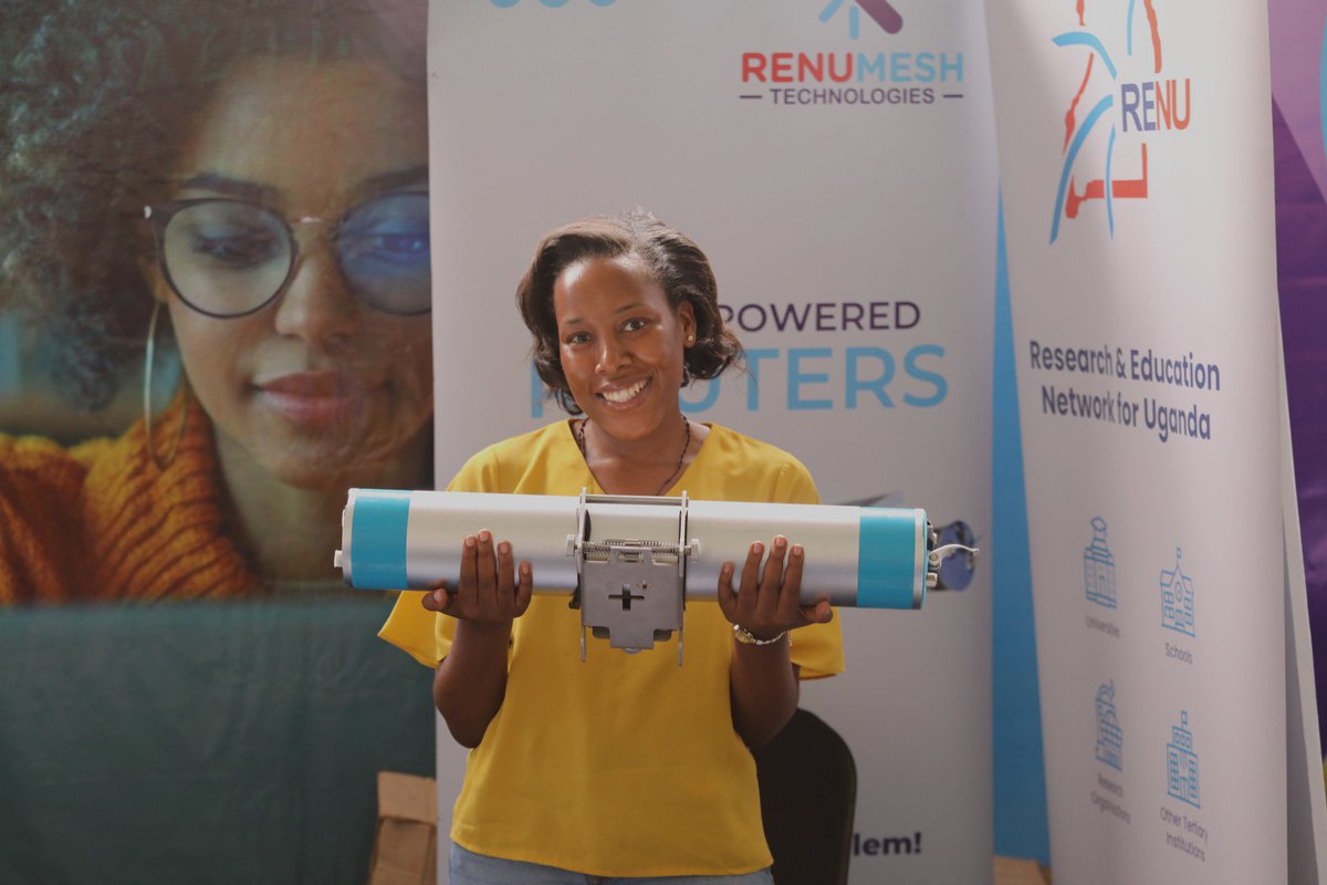 At the National Science Week I passed by <a href="/RENU_256/">RENU</a> who have solar powered routers
Pass by their stall at Kololo Independence Grounds

 #NSW25
 #MadeInUganda 
#InnovationToMarket