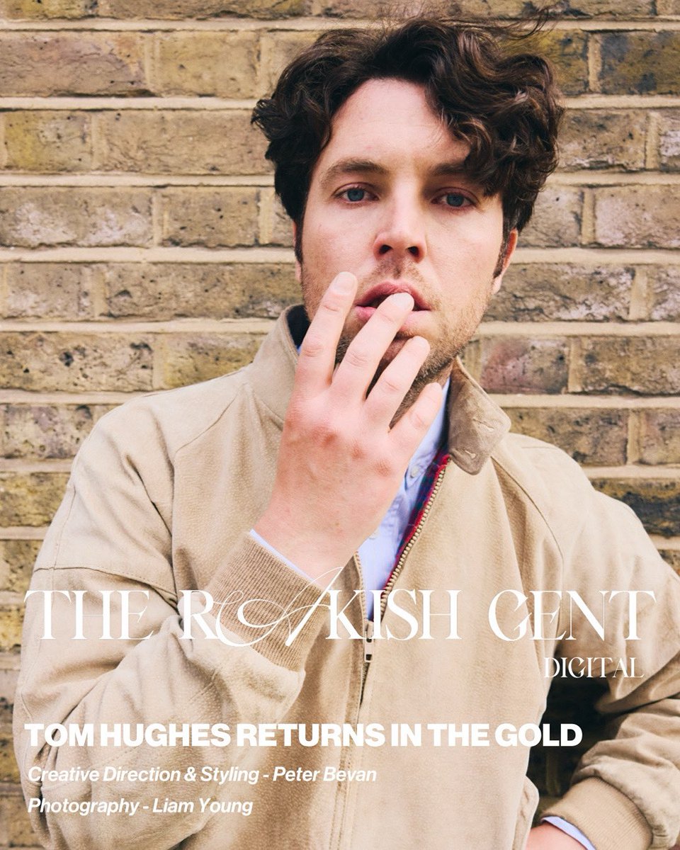 New digital cover starring #TomHughes of <a href="/ITV/">ITV</a> #malpractice &amp; <a href="/BBC/">BBC</a> #thegold - therakishgent.co.uk/pages/spotligh…